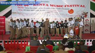 Vihiga High Singing WANAVOKALIS Rhumba KMF 2024 Eldoret [upl. by Adele]