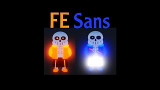 Roblox showcase FE Sans in Sans Multiversal Battles 2 [upl. by Alul638]