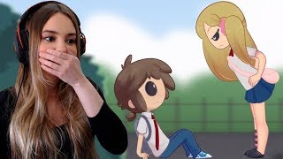 FNAFHS O MAL PEGOU A TOY CHICA  React [upl. by Ariek]