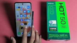 how to hide content in notification in Infinix Hot 50 5G  Infinix me notification content Hide kare [upl. by Darla371]