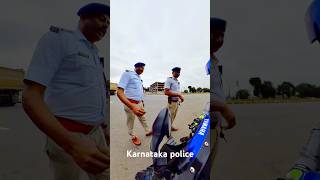 Karnataka police reaction minivlog police reactionvideo viralvideo [upl. by Sueahccaz]