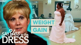 Bride Cant Fit Into Wedding Dresses After Drastic Weight Change  Say Yes To The Dress Atlanta [upl. by Sweyn348]