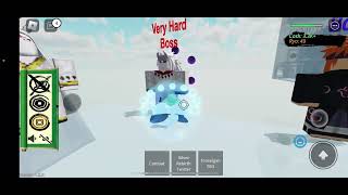 Roblox ninja tycoon defeating every boss with tenseigan chakra mode and abilities [upl. by Ariay874]