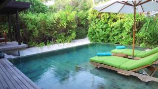 Anantara Kihavah  Family Beach Pool Villa Walkthrough  4K [upl. by Gotcher]