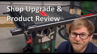 HUGE Upgrade Grizzly G0962A40  10quot 2 HP OpenStand Hybrid Table Saw Review [upl. by Siroval]