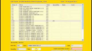 BID ANALYSIS  Software for Bid Analysis Vendor Evaluation and Tender Comparison [upl. by Plantagenet]