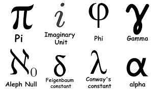 Every Important Math Constant Explained [upl. by Jeane]