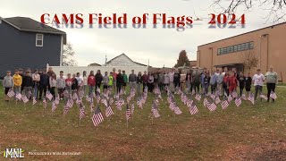 Carmichaels Area Middle School Field of Flags 2024 [upl. by Julita102]