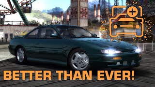 NFSMW Mod  Nissan 200SX S14a v3 ADDON [upl. by Anirtal]