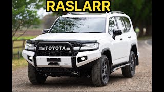 Landcruiser 300 GRS RASLARR Bullbar Rearbar amp Rocksliders [upl. by Wisnicki]