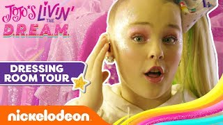 Tour JoJo Siwa’s Dressing Room 🎀 JoJo’s Livin’ the DREAM  Ep 2  Nick [upl. by Jeggar]