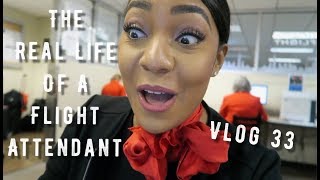 The quotReal Lifequot of a Flight Attendant  Vlog 33  SEVERE TURBULENCE [upl. by Adham]