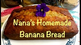 Nanas Banana Bread [upl. by Madanhoj]