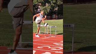 Hurdle Training  LeadTrail Leg Drill [upl. by Bissell488]