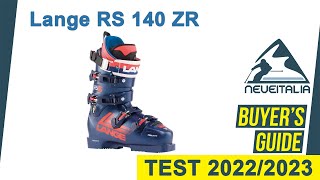 Lange RS 140 ZR  NeveItalia SkiTest 20222023 [upl. by Oiuqise268]