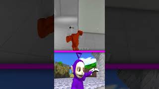 Tinky Winky Escape From Barrys Prison Part 1 Shorts [upl. by Ramaj]