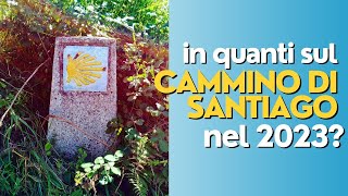 In quanti sul Cammino di Santiago nel 2023 Le statistiche ufficiali dellOficina del Peregrino [upl. by Lorette]