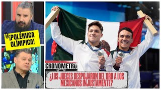 ESCÁNDALO A México le “robaron” medalla de oro en el trampolín sincronizado varonil  Cronómetro [upl. by Brackely]