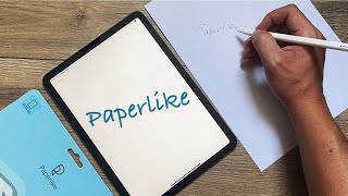 Das iPad wird zu einem Blatt Papier Paperlike im Test [upl. by Irrab45]