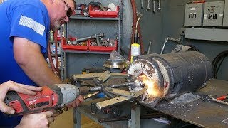 Replacing the Impeller on a 10 HP Centrifugal Pump Part 1 [upl. by Nauqat]