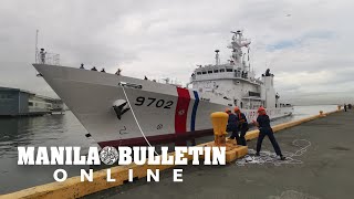 BRP Melchora Aquino arrives at the Philippine Coast Guard’s HQ in Port Area Manila [upl. by Ladnyc]