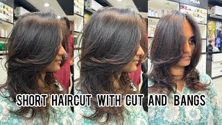 Today we will tell you how to do cut and bangs in short hair [upl. by Reine]