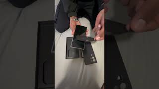 New Samsung galaxy phone unboxing galaxys24ultra smartphone technology galaxy2025 [upl. by Kcirdehs411]