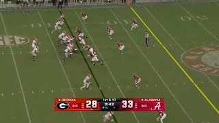 Georgia vs Alabama THRILLING Ending  2024 College Football [upl. by Vickey]