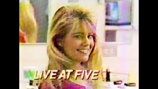 Lisa Whelchel interview “Live at Five” news WRVTV Washington DC 1988 [upl. by Sirotek897]