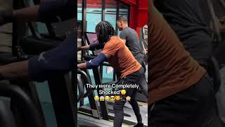 am I the fastest in the world 😎💪👀 prank gym fitness short funny [upl. by Nirag212]