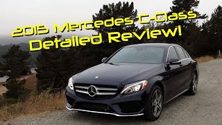 2015 Mercedes CClass C300 4Matic Detailed Review and Road Test [upl. by Ardnoel464]