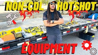 Hotshot Trucking Equipment  Everything You Need To Start  NonCDL Hotshot Trucking [upl. by Eichman]