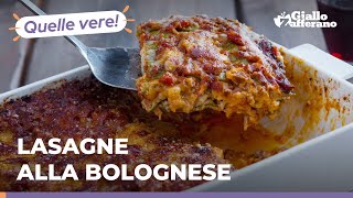 LASAGNE ALLA BOLOGNESE  Ricetta originale al 100 [upl. by Eleumas272]