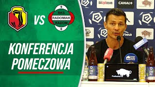 Konferencja prasowa po meczu Jagiellonia Białystok  Radomiak Radom 32 RADOMIAKTV [upl. by Gemoets]