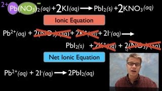 Molecular Ionic and Net Ionic Equations [upl. by Annekcm]