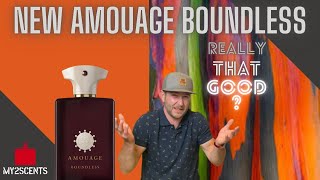 NEW AMOUAGE BOUNDLESS FRAGRANCE REVIEW [upl. by Notserp788]