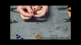 Sieraden maken  DIY Project 9 Hangende oorbellen maken [upl. by Esta]