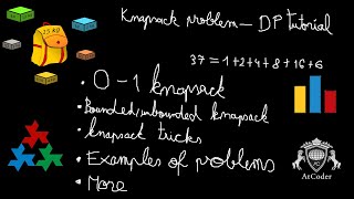 Tutorial  Dynamic Programming  Everything about Knapsack Problem [upl. by Auberbach]