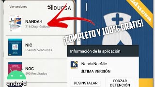 INSTALACION Aplicacion NANDA NIC NOC 2022 FACIL [upl. by Erehpotsirhc]