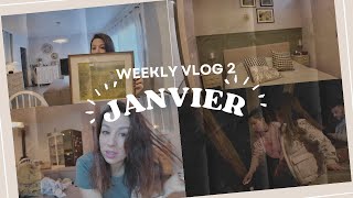 DÉCO RECO SÉRIES ET WEEKEND EN FAMILLE  ELYROSE WEEKLY VLOG [upl. by Rebor30]