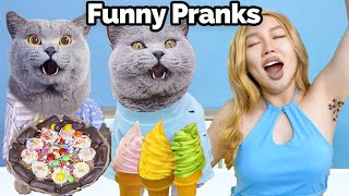 Get Set For A Fun Weekend With New Pranks😄🎈 Oscar‘s Funny World  New Funny Videos 2024 [upl. by Eitsim]