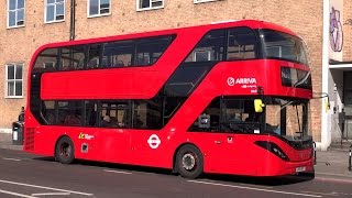 London Buses  Arriva in North London  Hybrid Double Deckers [upl. by Oicangi300]