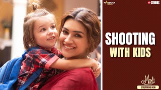 Mimi  Shooting With Kids  Kriti Pankaj Sai  Dinesh Laxman  Streaming Now JioCinema amp Netflix [upl. by Gordan754]