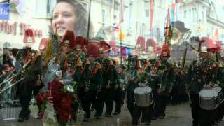 vidéo 2 Amicale du 5°RH défilé du Blutritt à Weingarten juin 2011 [upl. by Amena102]