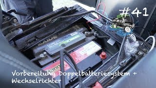 Vorbereitungen für den Strom im Defender I Adventuremobil 41 [upl. by Onileba171]