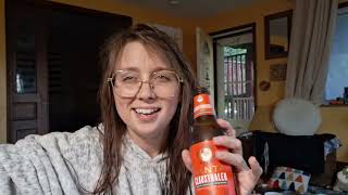 clausthaler SANTA nonalcoholic holiday brew  i review drinks [upl. by Analiese]