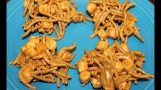 Butterscotch Haystacks Recipe [upl. by Khichabia827]