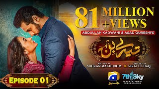 Tere Bin Episode 01  Eng Sub  Yumna Zaidi  Wahaj Ali  28th December 2022  HAR PAL GEO [upl. by Alidus]