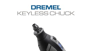 Howto use the Dremel Keyless Chuck 4486 [upl. by Vale524]