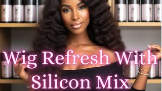 Silicon amp Adore Crystal Clear Wig Refresh [upl. by Aryhs]